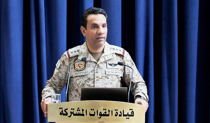 Coalition spokesman Col Turki Al-Maliki. (AN photo/Basheer Saleh) Coalition spokesman Col Turki Al-Maliki. (AN photo/Basheer Saleh)