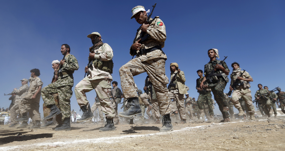 The review is also expected to consider reversing the Houthi militia’s designation as a terrorist organization. (AFP/File) The review is also expected to consider reversing the Houthi militia’s designation as a terrorist organization. (AFP/File)