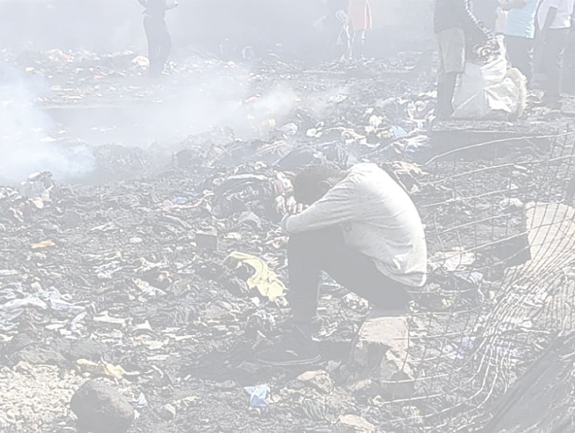 Migrant camps going up in flames have become a familiar sight from Greece to Yemen. (AFP) Migrant camps going up in flames have become a familiar sight from Greece to Yemen. (AFP)