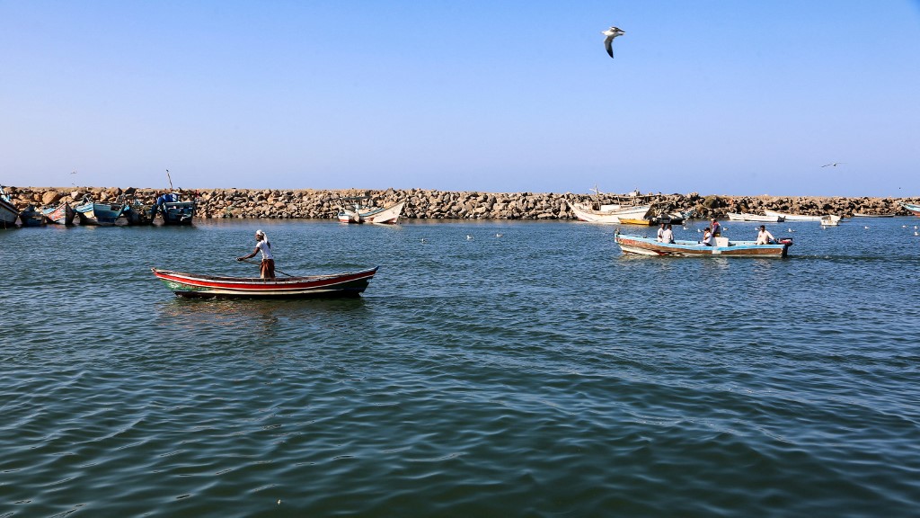 The coalition said the boat was about to carry out an attack in a Yemeni port. (AFP/File) The coalition said the boat was about to carry out an attack in a Yemeni port. (AFP/File)