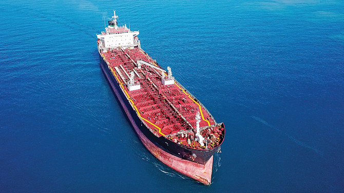 FSO Safer, the tanker holding 1.1 million barrels of crude oil in the Red Sea off Yemen. (File/AP) FSO Safer, the tanker holding 1.1 million barrels of crude oil in the Red Sea off Yemen. (File/AP)