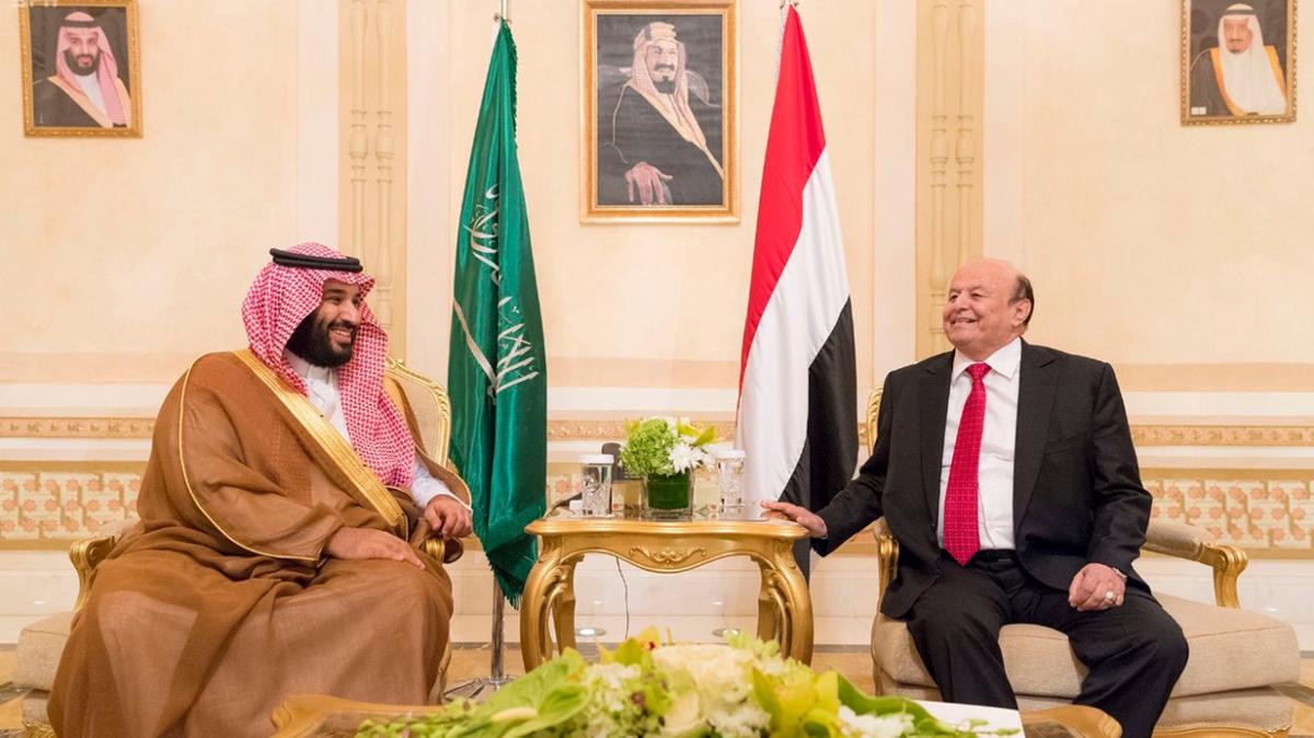 Saudi Arabia’s Crown Prince Mohammed bin Salman meets Yemen’s President Abed Rabbo Mansour Hadi in Riyadh. (File/Reuters) Saudi Arabia’s Crown Prince Mohammed bin Salman meets Yemen’s President Abed Rabbo Mansour Hadi in Riyadh. (File/Reuters)