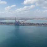 A photo taken on Feb. 1, 2021 shows the Djibouti harbour. (Daphne Benoit/AFP via Getty Images)